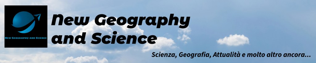 intestazione di NEW GEOGRAPHY AND SCIENCE