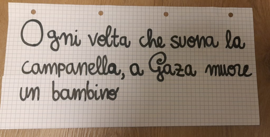 #ilPerchè: un’alternativa allo sciopero per&nbsp;Gaza